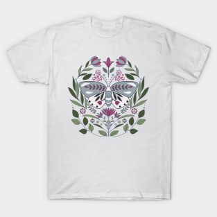 Folk Art  Butterfly T-Shirt